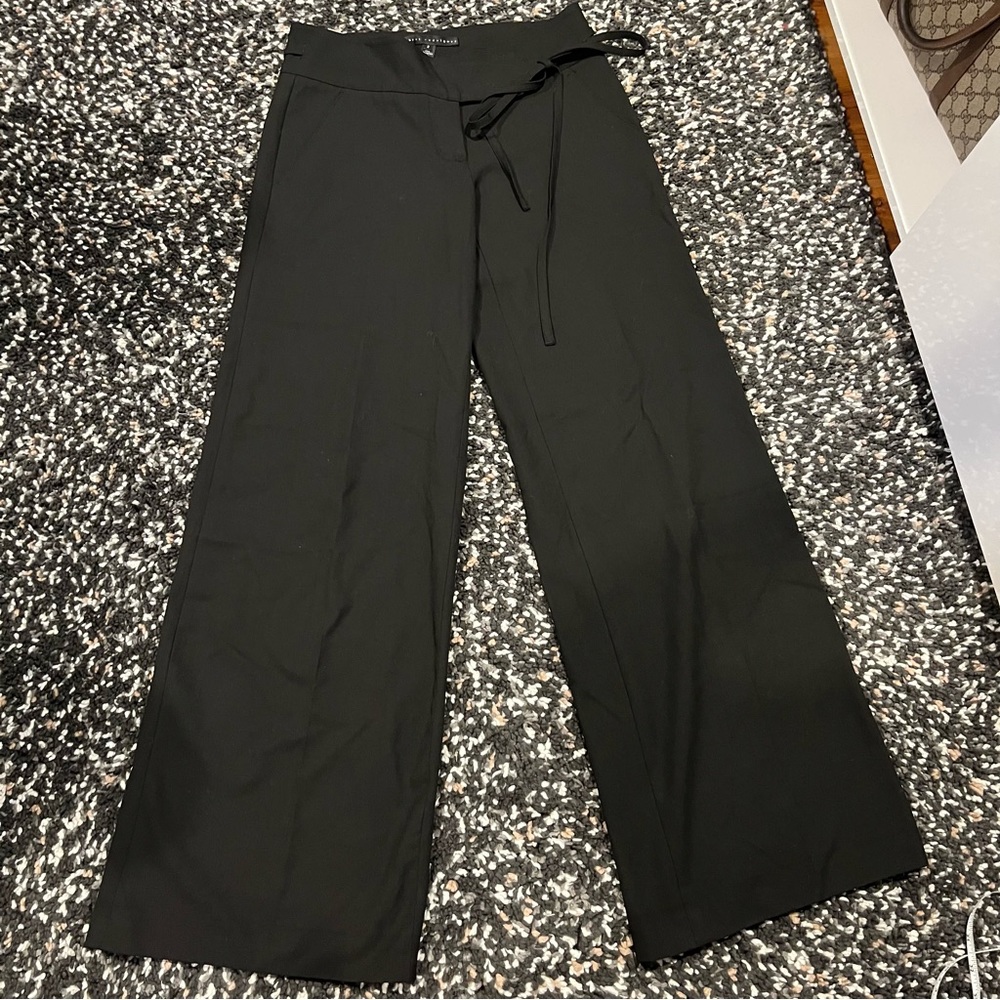 Robert Rodriguez tie waist wide leg pants
